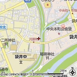 静岡県袋井市袋井78周辺の地図