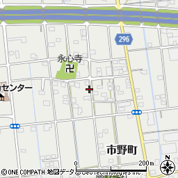 静岡県浜松市中央区市野町1955周辺の地図