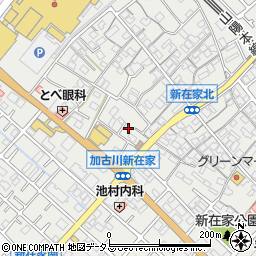 兵庫県加古川市平岡町新在家514-20周辺の地図