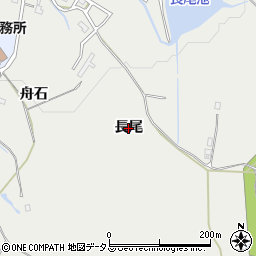 愛知県豊橋市岩崎町（長尾）周辺の地図