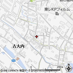 兵庫県加古川市野口町古大内683周辺の地図