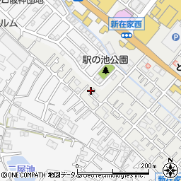 兵庫県加古川市平岡町新在家688-15周辺の地図