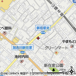 兵庫県加古川市平岡町新在家330-1周辺の地図