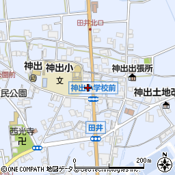 読売新聞神出ＹＣ周辺の地図
