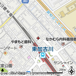 兵庫県加古川市平岡町新在家1127-8周辺の地図