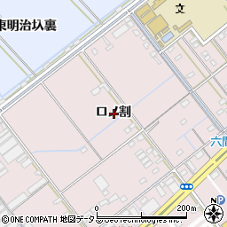 愛知県豊橋市神野新田町ロノ割周辺の地図