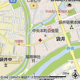 静岡県袋井市袋井65周辺の地図