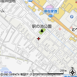 兵庫県加古川市平岡町新在家688-13周辺の地図