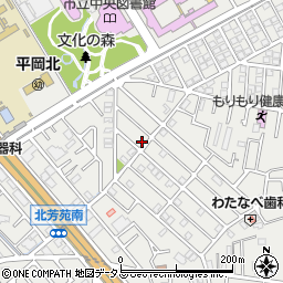 兵庫県加古川市平岡町新在家1745-298周辺の地図