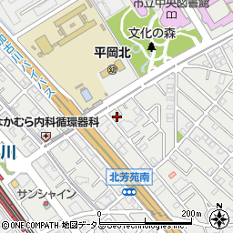 兵庫県加古川市平岡町新在家1480-17周辺の地図