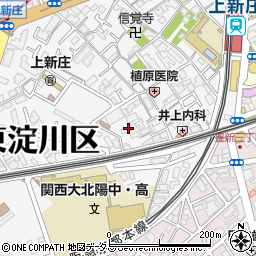 ハイツ篠崎周辺の地図