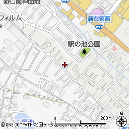 兵庫県加古川市平岡町新在家689-15周辺の地図
