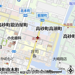 兵庫県高砂市高砂町清水町周辺の地図