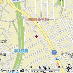 静岡県菊川市加茂5007周辺の地図