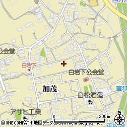 静岡県菊川市加茂764周辺の地図