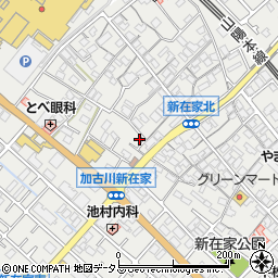 兵庫県加古川市平岡町新在家517-1周辺の地図