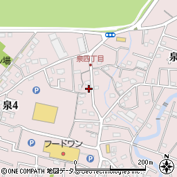 有限会社浜松日化周辺の地図