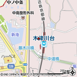 京都府木津川市吐師（池ノ尻）周辺の地図