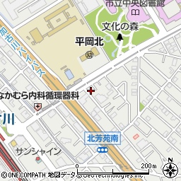 兵庫県加古川市平岡町新在家1480-16周辺の地図