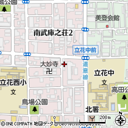 ラポール武庫之荘周辺の地図