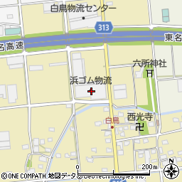 株式会社藤友物流サービス白鳥倉庫周辺の地図