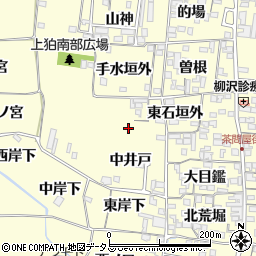 京都府木津川市山城町上狛西石垣外周辺の地図