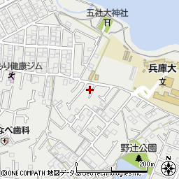 兵庫県加古川市平岡町新在家2167-8周辺の地図