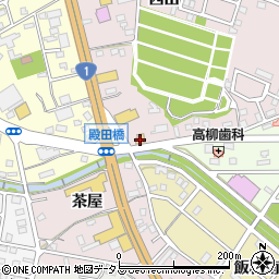 マクドナルド１号線殿田橋店周辺の地図