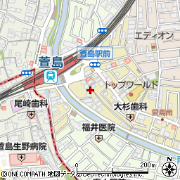 村尾診療所周辺の地図