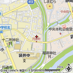 静岡県袋井市袋井84周辺の地図