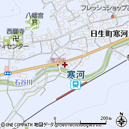 岡山県備前市日生町寒河1110周辺の地図