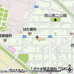 飯村西周辺の地図