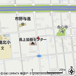 静岡県浜松市中央区市野町2018周辺の地図