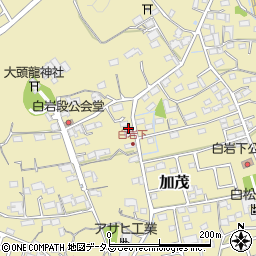 静岡県菊川市加茂824周辺の地図