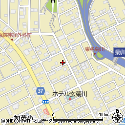 静岡県菊川市加茂5289周辺の地図