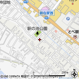 兵庫県加古川市平岡町新在家686-7周辺の地図