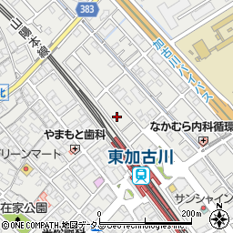 兵庫県加古川市平岡町新在家1126-18周辺の地図