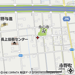 静岡県浜松市中央区市野町1962周辺の地図