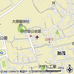 静岡県菊川市加茂930-1周辺の地図