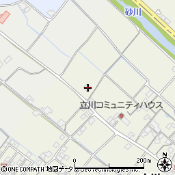 岡山県赤磐市立川551周辺の地図