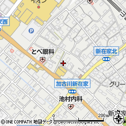 兵庫県加古川市平岡町新在家514-16周辺の地図