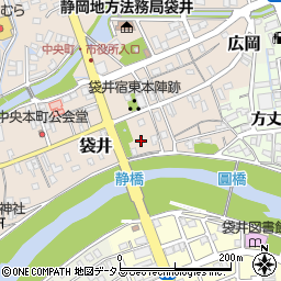 静岡県袋井市袋井263周辺の地図