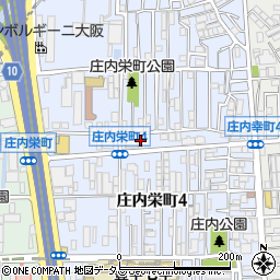 ライゼボックス庄内栄町周辺の地図