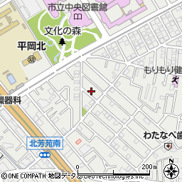 兵庫県加古川市平岡町新在家1745-300周辺の地図
