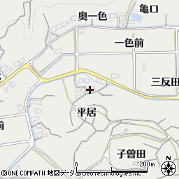 愛知県知多郡南知多町内海平居14周辺の地図