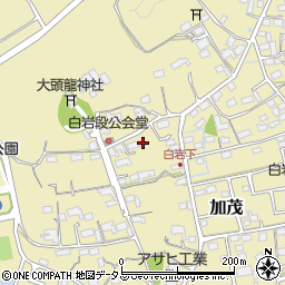 静岡県菊川市加茂930周辺の地図