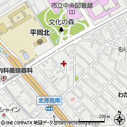 兵庫県加古川市平岡町新在家1468-15周辺の地図
