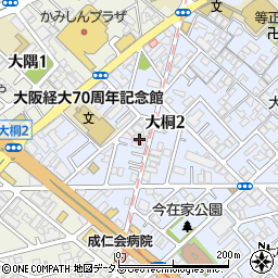 株式会社綜合技術コンサルタント　大阪事務所周辺の地図