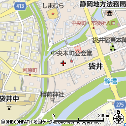 静岡県袋井市袋井64周辺の地図