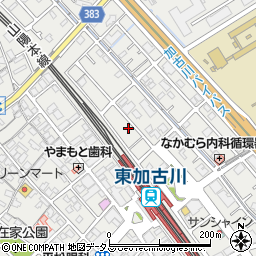 兵庫県加古川市平岡町新在家1126-3周辺の地図
